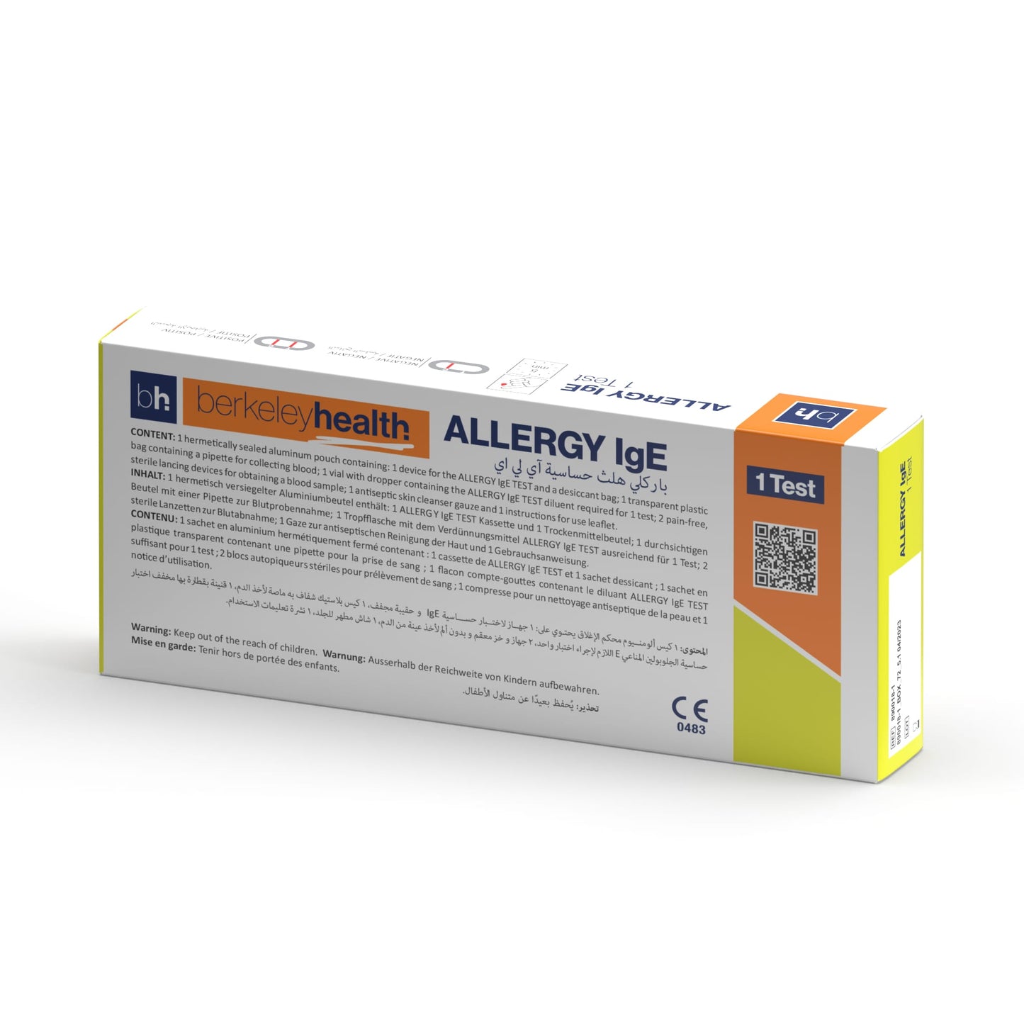 berkeleyhealth ALLERGY IgE Rapid test (Self Testing Use)