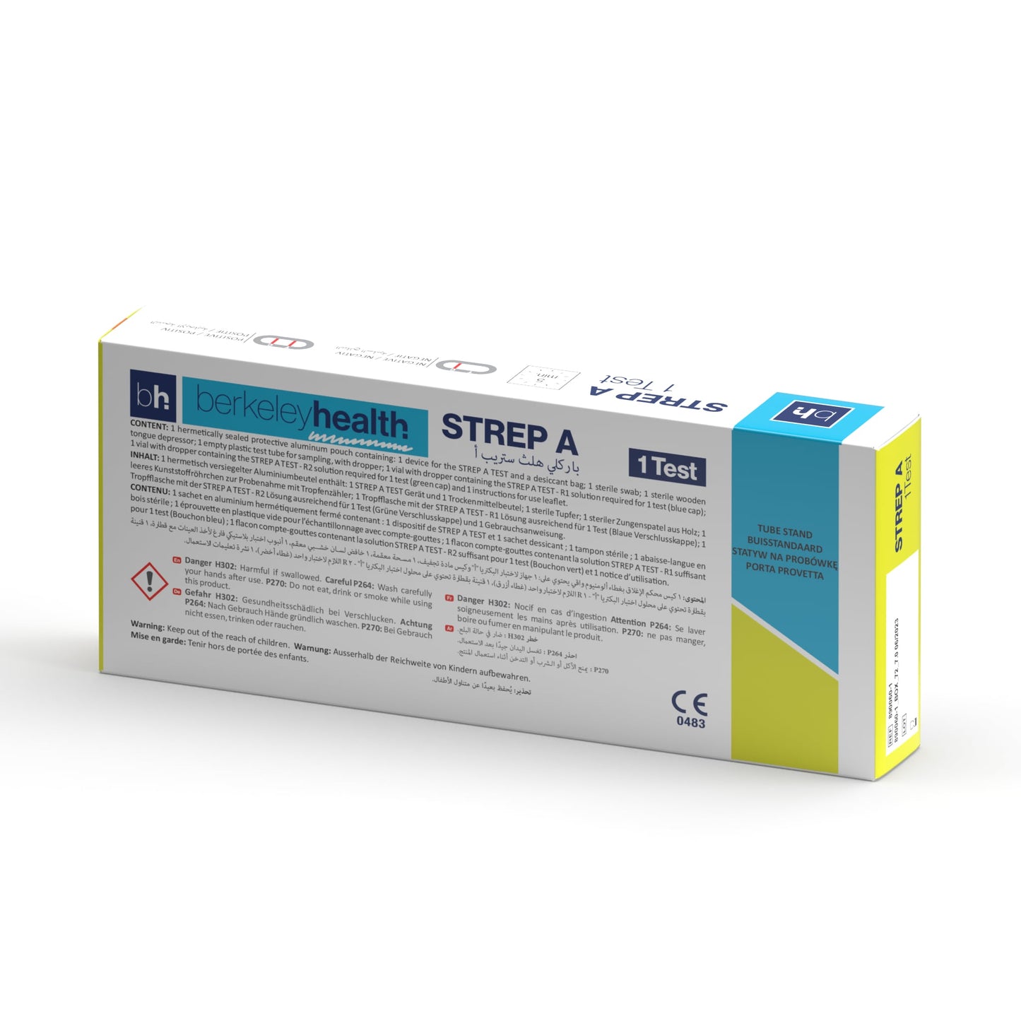 berkeleyhealth STREP A Rapid test (Self Testing Use)