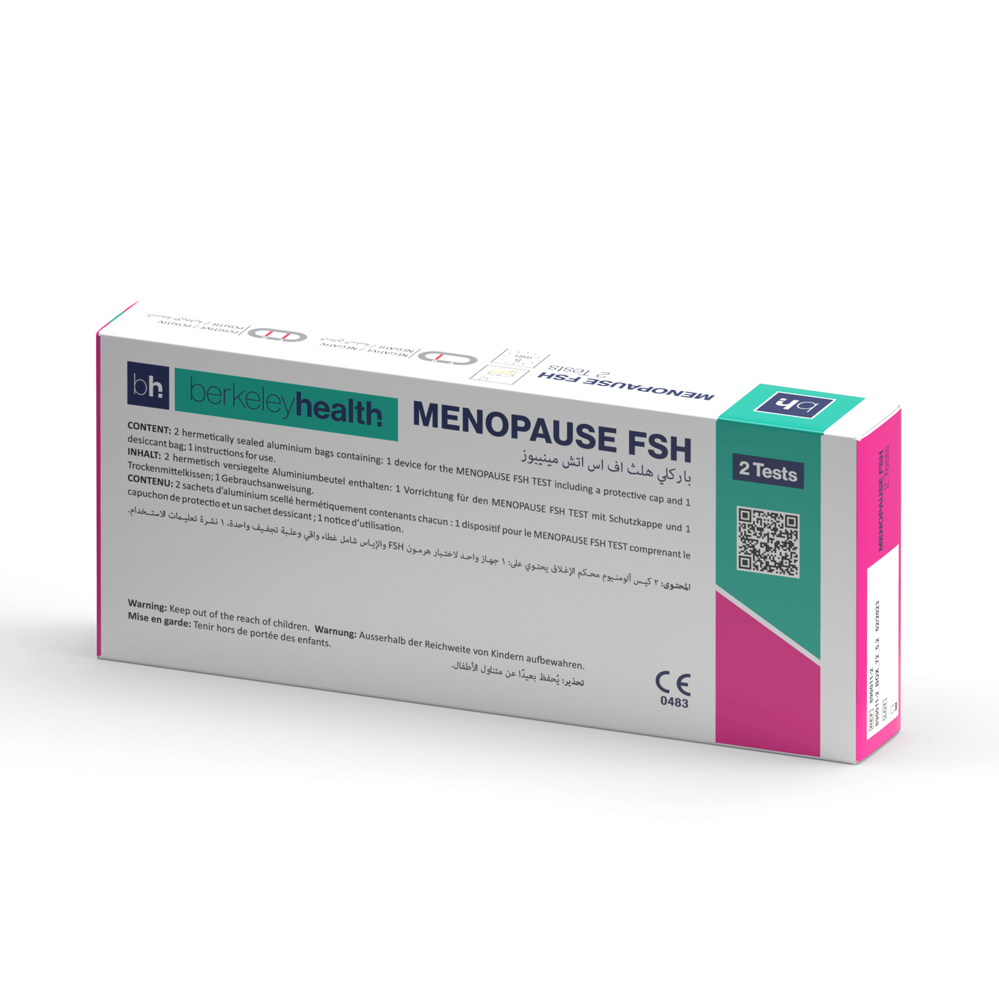 berkeleyhealth MENOPAUSE FSH Rapid test (Self Testing Use)